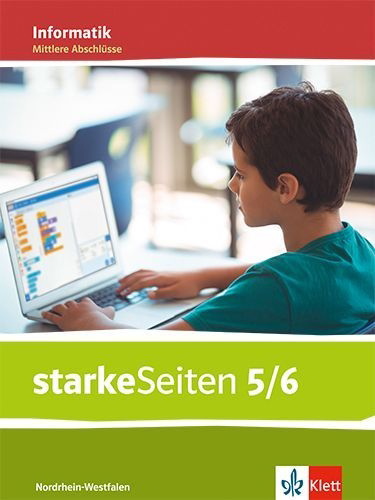 Buchcover und Innenansicht für das Buch: starkeSeiten Informatik 5/6. Schulbuch Klasse 5/6. Ausgabe Nordrhein-Westfalen