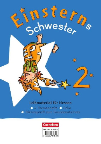 Buchcover und Innenansicht für das Buch: Einsterns Schwester - Sprache und Lesen 2. Schuljahr. Themenhefte 1-4 und Training Grundwortschatz im Paket (Ausgabe Hessen)