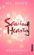 Buchcover und Innenansicht für das Buch: Saving Hearts - Herzrasen