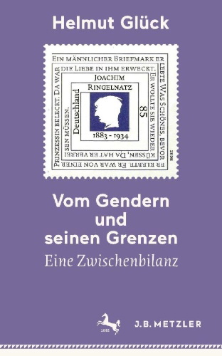 Buchcover und Innenansicht für das Buch: Vom Gendern und seinen Grenzen
