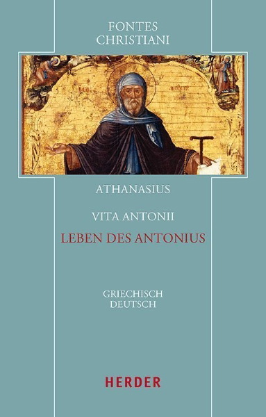 Buchcover und Innenansicht für das Buch: Vita Antonii - Leben des Antonius