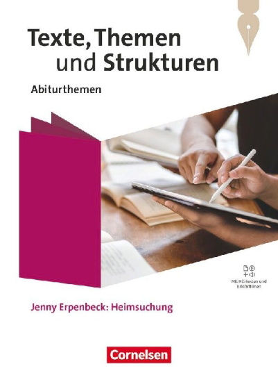 Buchcover und Innenansicht für das Buch: Texte, Themen und Strukturen. Qualifikationsphase - Abiturthemen - Jenny Erpenbeck: Heimsuchung - Themenheft