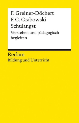 Buchcover und Innenansicht für das Buch: Schulangst. Verstehen und pädagogisch begleiten