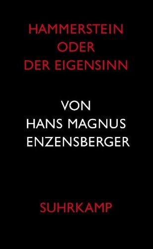 Buchcover und Innenansicht für das Buch: Hammerstein oder Der Eigensinn