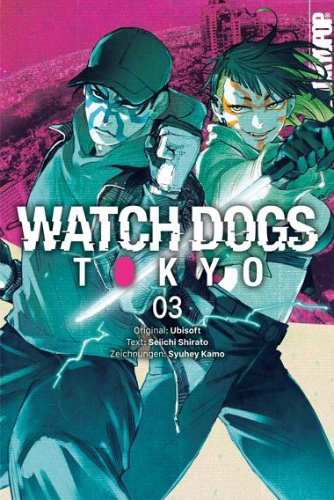 Buchcover und Innenansicht für das Buch: Watch Dogs Tokyo 03