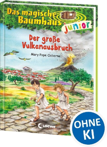 Buchcover und Innenansicht für das Buch: Vacation under the Volcano