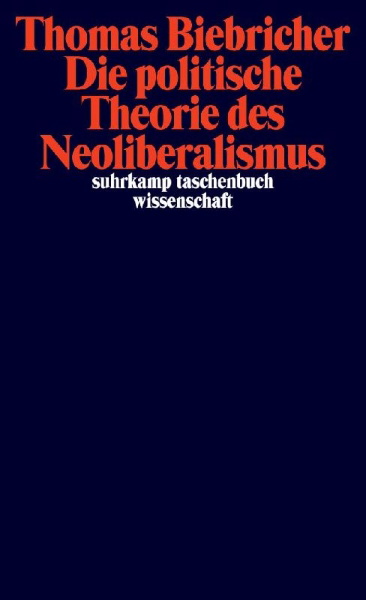 Buchcover und Innenansicht für das Buch: Die politische Theorie des Neoliberalismus