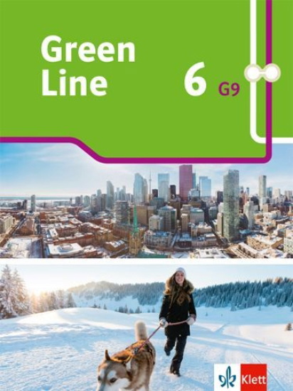 Buchcover und Innenansicht für das Buch: Green Line 6 G9. Schulbuch (flexibler Einband) Klasse 10