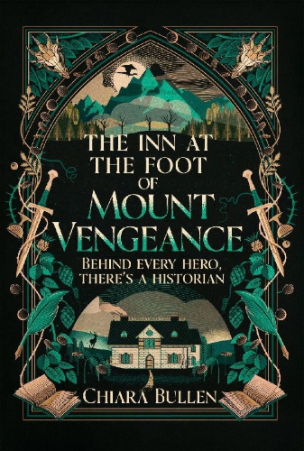 Buchcover und Innenansicht für das Buch: The Inn at the Foot of Mount Vengeance