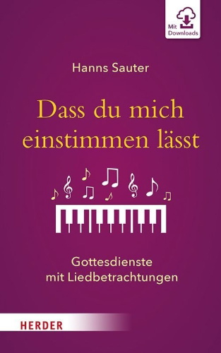 Buchcover und Innenansicht für das Buch: Dass du mich einstimmen lässt