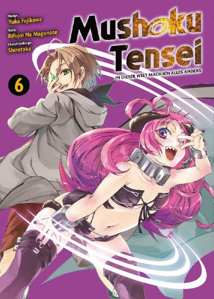 Buchcover und Innenansicht für das Buch: Mushoku Tensei - In dieser Welt mach ich alles anders 06