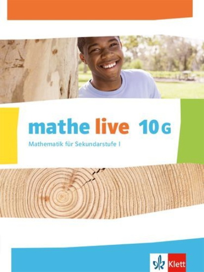 Buchcover und Innenansicht für das Buch: mathe live. Schülerbuch 10 (G-Kurs). Ausgabe N, W und S ab 2014