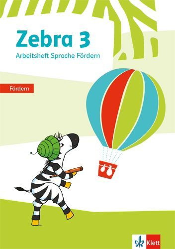 Buchcover und Innenansicht für das Buch: Zebra 3. Arbeitsheft Fördern Klasse 3