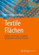 Buchcover und Innenansicht für das Buch: Textile Flächen