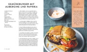 Buchcover und Innenansicht für das Buch: Himmlische Burger