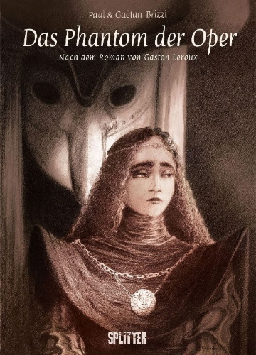 Buchcover und Innenansicht für das Buch: Le Fantôme de l'Opéra