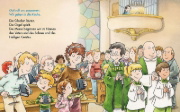Buchcover und Innenansicht für das Buch: Komm mit in die Kirche (Pappbilderbuch)