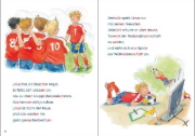 Buchcover und Innenansicht für das Buch: Leselöwen Lesetraining 2. Klasse - Fußballgeschichten