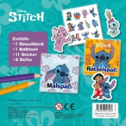 Buchcover und Innenansicht für das Buch: Disney Stitch: Die große Stitch-Box