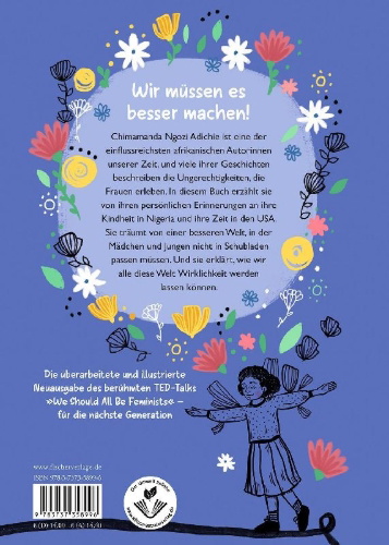 Buchcover und Innenansicht für das Buch:  We Should All Be Feminists