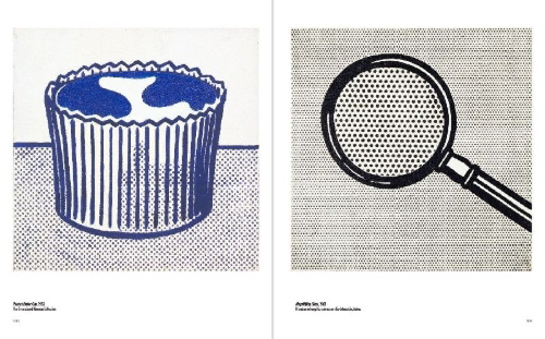 Buchcover und Innenansicht für das Buch: Roy Lichtenstein