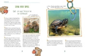 Buchcover und Innenansicht für das Buch: Wie Tiere denken und fühlen