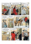 Buchcover und Innenansicht für das Buch: Die sieben Leben des Falken - dritter Zyklus. Band 1