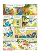 Buchcover und Innenansicht für das Buch: Les schtroumpfs & le Village des filles