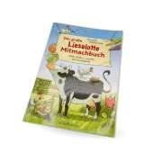 Buchcover und Innenansicht für das Buch: Das große Lieselotte Mitmachbuch