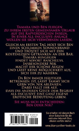 Buchcover und Innenansicht für das Buch: Urlaub All Inclusive | Erotischer Roman