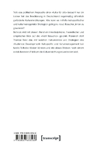 Buchcover und Innenansicht für das Buch: Nicht-Besucherforschung