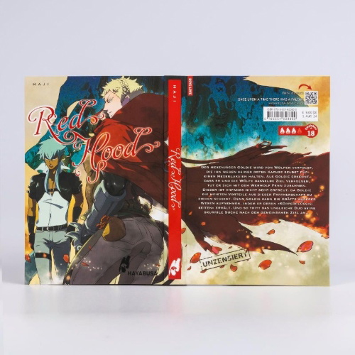 Buchcover und Innenansicht für das Buch: RED HOOD