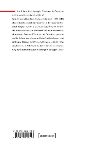 Buchcover und Innenansicht für das Buch: Menschen und Haustiere im Deutschen Kaiserreich