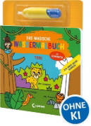 Buchcover und Innenansicht für das Buch: Mes Premiers Dessins Magiques - Les Animaux