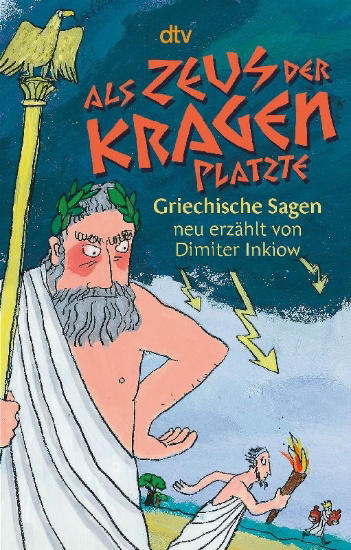 Buchcover und Innenansicht für das Buch: Als Zeus der Kragen platzte