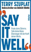 Buchcover und Innenansicht für das Buch: Say It Well