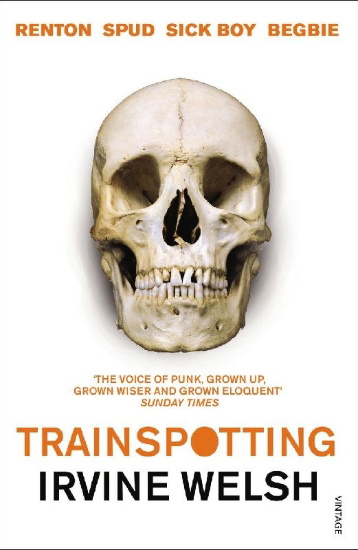Buchcover und Innenansicht für das Buch: Trainspotting