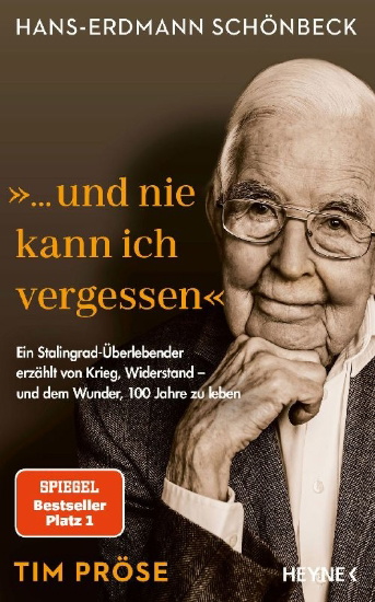 Buchcover und Innenansicht für das Buch: Hans-Erdmann Schönbeck: "... und nie kann ich vergessen"