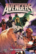 Buchcover und Innenansicht für das Buch: Timeless (2023) #1; Avengers (2023) #1-#6
