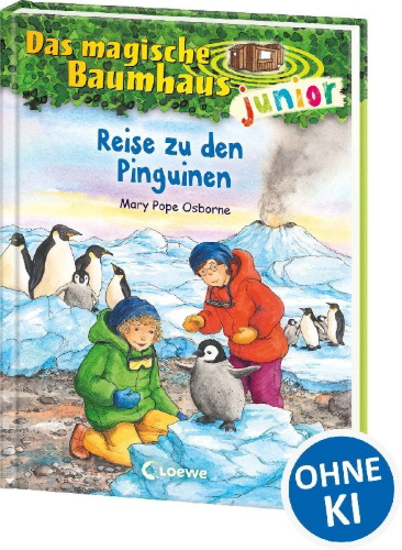 Buchcover und Innenansicht für das Buch: Eve of the Emperor Penguin