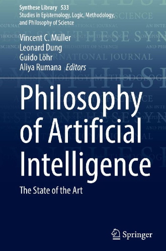 Buchcover und Innenansicht für das Buch: Philosophy of Artificial Intelligence