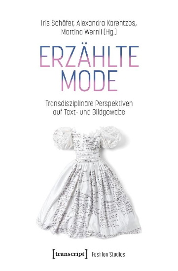 Buchcover und Innenansicht für das Buch: Erzählte Mode