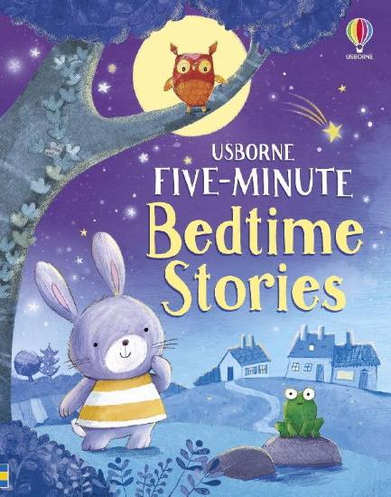 Buchcover und Innenansicht für das Buch: Five-Minute Bedtime Stories