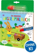Buchcover und Innenansicht für das Buch: Mes dessins magiques - Paques