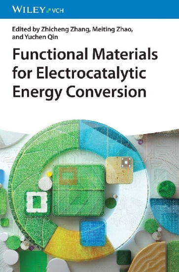 Buchcover und Innenansicht für das Buch: Functional Materials for Electrocatalytic Energy Conversion