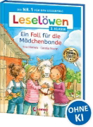 Buchcover und Innenansicht für das Buch: Leselöwen 2. Klasse - Ein Fall für die Mädchenbande