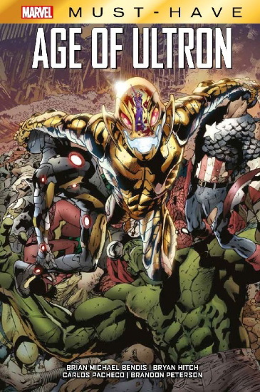 Buchcover und Innenansicht für das Buch: Avengers (2010) #12.1; Age of Ultron (2013) #1-#10