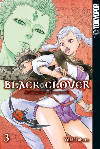 Buchcover und Innenansicht für das Buch: Black Clover 03