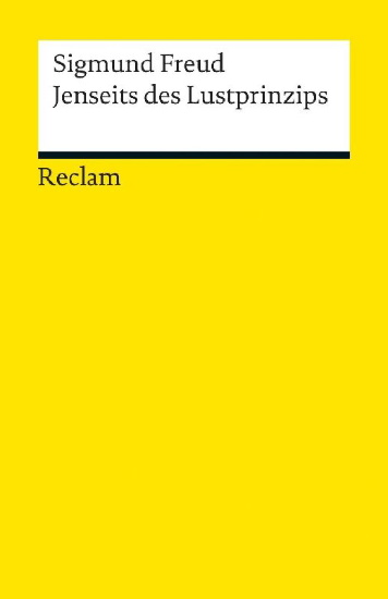 Buchcover und Innenansicht für das Buch: Jenseits des Lustprinzips