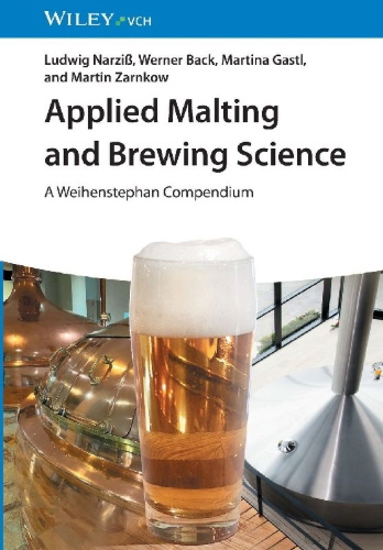 Buchcover und Innenansicht für das Buch: Applied Malting and Brewing Science